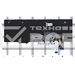 Клавиатура для ноутбука Lenovo Thinkpad T15p P15v черная, фото 1