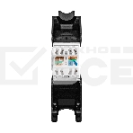 Модуль-вставка Keystone Jack RJ-45 ExeGate KJ-8P8C-U-C5e-180-TL (Кат.5e, неэкранированная, 180 градусов, IDC Toolless (без инструмента)), фото6