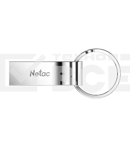 Флешка USB Netac U275 (NT03U275N-004G-20SL), 4Gb, USB 2.0, R/W 50/15, серебристый