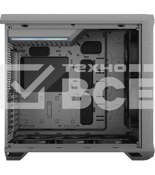 Компьютерный корпус Fractal Design Torrent Gray TG Light Tint / E-ATX, TG, 2x3.5, 4x2.5, 7xPCI, 1xUSB-C, 2xUSB3.0 / 2x180mm, 3x140mm fans inc. / FD-C-TOR1A-02