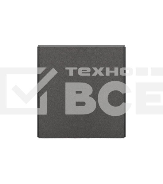 Выключатель STRONG 1 кл проходной (переключатель) 10А с/у графит Kranz KR-78-0708-6