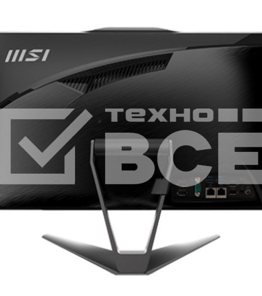 Моноблок MSI Pro AP222T 14M AiO 21,5' FHD (1920x1080) IPS Multi-touch, Core i3-14100 (3.5GHz),16Gb DDR5(8GBx2),256GB SSD, TPM, Intel UHD,WiFi,BT,camera,Wired KB&mouse Eng/Rus,noOS,1y w-ty,Black