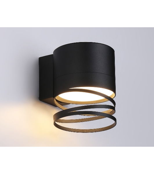 Светильник Ambrella light TN71113 BK черный GX53 max 12W 110*82*100