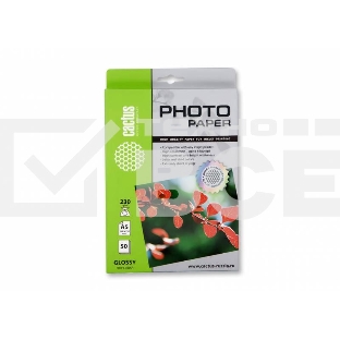 Фотобумага Cactus CS-GA523050 A5/230г/м2/50л. глянцевая для струйной печати