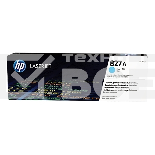 Тонер Картридж HP 827A CF301A голубой для HP CLJ Ent M880