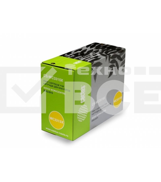 Картридж лазерный Cactus CS-WC3315X (106R02310) черный (5000 стр.) для Xerox WorkCentre 3315/3325