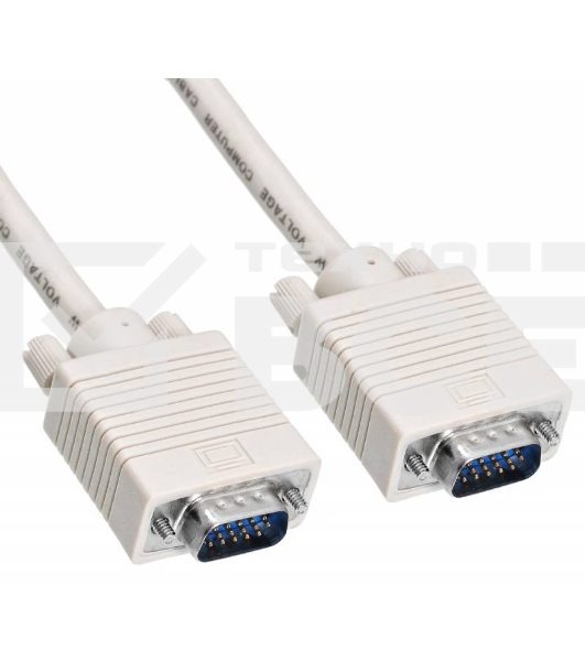 Кабель Buro CAB016S-10 VGA (m) VGA (m) 3м феррит.кольца серый