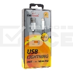 Кабель Cablexpert для Apple CC-G-APUSB02S-0.5M, AM/Lightning, серия Gold, длина 0.5м, серебро, блистер, фото3