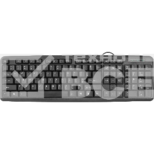 Клавиатура Defender HB-420 проводная, USB, черный