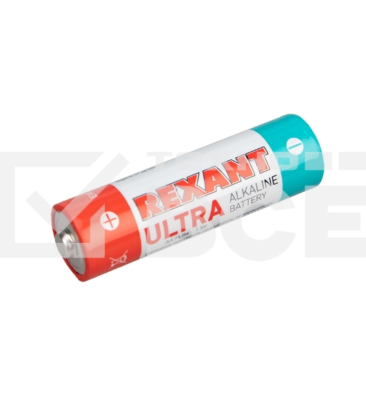 Ультра алкалиновая батарейка AA/LR6 1,5 V Rexant