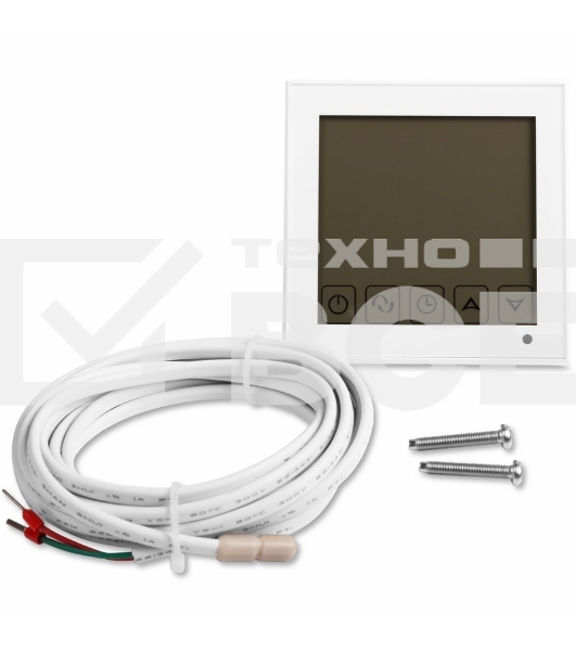 Терморегулятор сенсорный с автоматическим программированием Rexant, R200W, белый