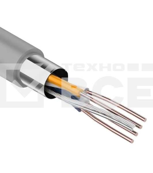 Кабель витая пара F/UTP кат.5E 2х2х24AWG solid CU PVC сер. (м) Rexant 01-0122