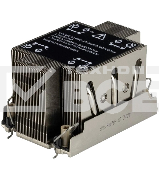 Кулер SNK-P0078P 2U Passive CPU Heat Sink for LGA 4189 X12 113x78 mm
