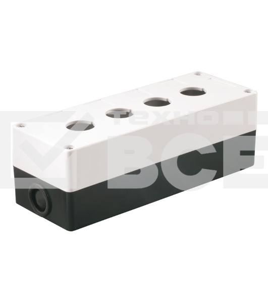 Корпус КП 104 4-м бел. для кнопок ИЭК BKP10-4-K01