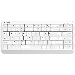 Клавиатура A4Tech Fstyler FBK11 беспроводная USB, Bluetooth/Радиоканал, белый/серый, фото 1