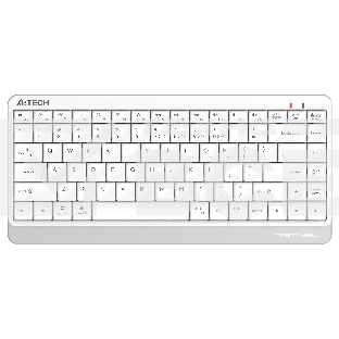 Клавиатура A4Tech Fstyler FBK11 беспроводная USB, Bluetooth/Радиоканал, белый/серый