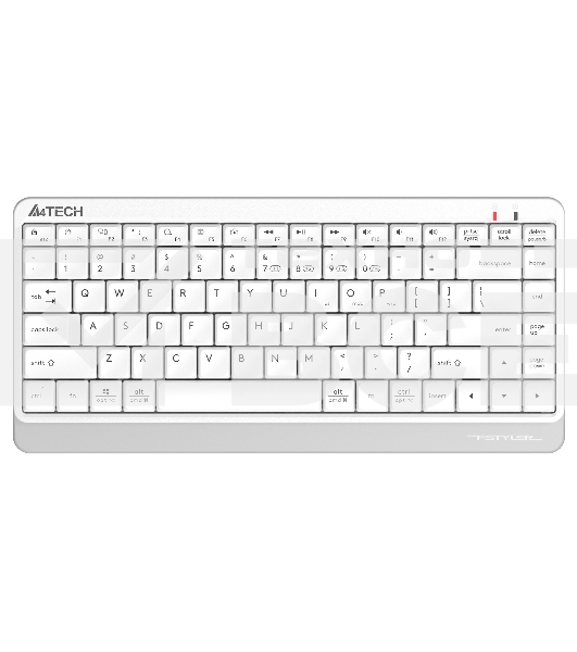 Клавиатура A4Tech Fstyler FBK11 беспроводная USB, Bluetooth/Радиоканал, белый/серый