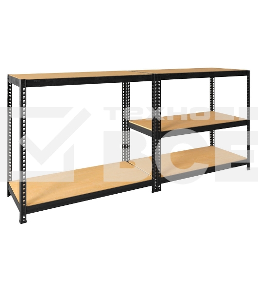 Стеллаж Практик SBL 180KD пол.:5 разборная 1803x1200x450мм антрацит (S24499375509)