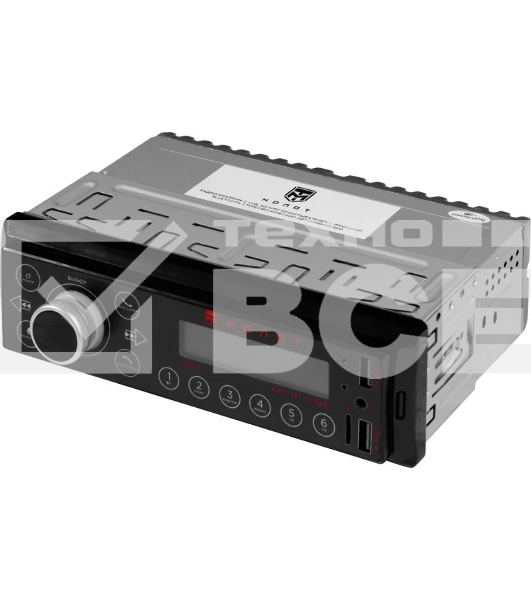 Автомагнитола Ural Молот АРС-МТ 333К 1DIN 4x25Вт