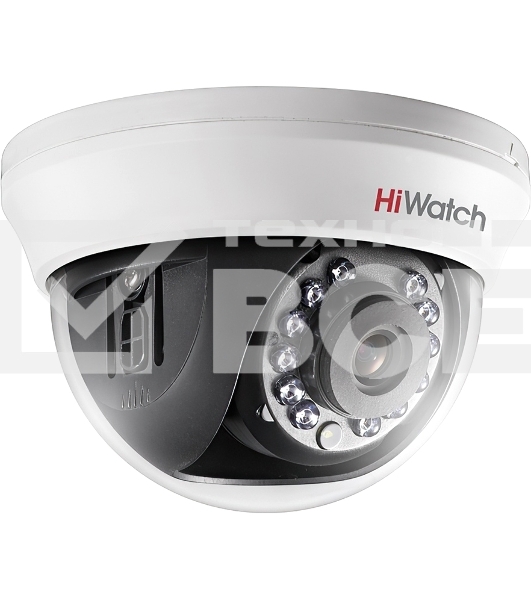 Камера видеонаблюдения Hikvision HiWatch DS-T101 2.8-2.8мм HD TVI цветная корп.:белый