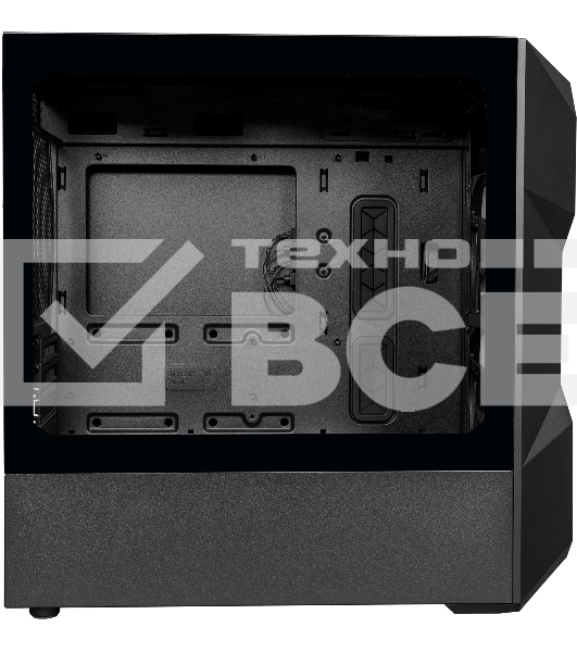 Компьютерный корпус Cooler Master MasterCase TD300 Mesh, USB3.0x2, 2x120ARGBFans, Black, mATX, w/o PSU