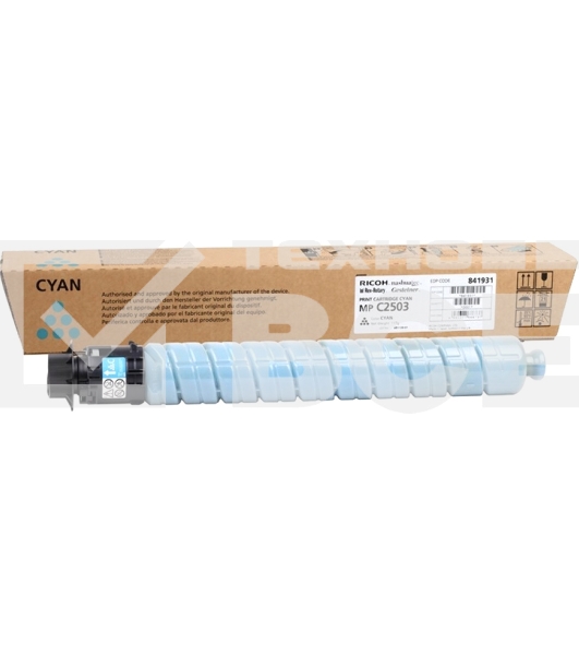 Картридж лазерный Ricoh тип MPC2503 голубой для Ricoh Aficio MP C2003SP/C2503SP/C2003ZSP/C2503ZSP/C2011SP 5500 отпечатков