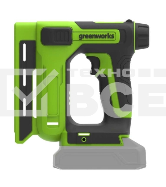 Степлер аккумуляторный GreenWorks G24CS10, 24V, без АКБ и ЗУ (3400107)