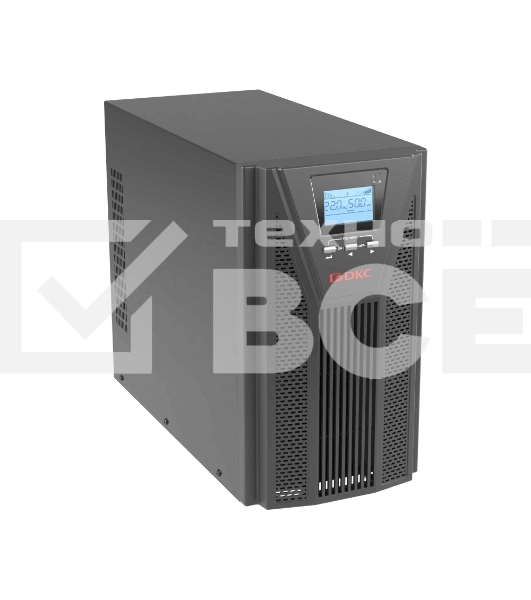 Источник бесперебойного питания Онлайн ИБП 2кВ.А 6х7А.ч Schuko (4) DKC SMALLT2A10S