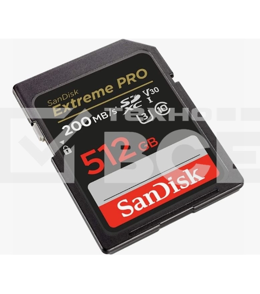 Карта памяти SANDISK SDXC 512GB UHS-1 SDSDXXD-512G-GN4IN