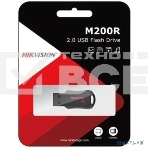 Флеш Диск Hikvision 16Gb HS-USB-M200R/16G USB2.0 черный, фото3
