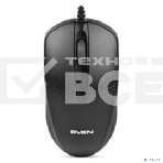Мышь проводная SVEN RX-112 черный, 800 dpi, USB, кнопки - 3, фото2
