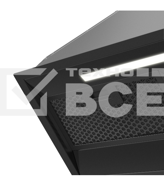 Кухонная вытяжка Maunfeld VIVID 603EM черный