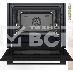 Встраиваемый духовой шкаф Bosch, Serie 8, объем 67 л, 12 режимов нагрева, 4D Hotair, телескопические направляющие, пиролиз, сенсорное управление, 40 автоматических программ, цвет черный, фото3