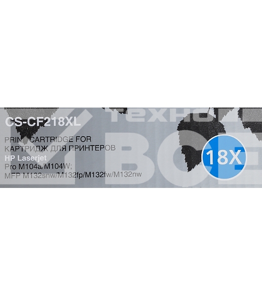 Картридж лазерный Cactus CS-CF218XL черный (6000 стр.) для HP LJ M104/ M132