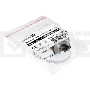 Модуль-вставка Keystone Jack RJ-45 ExeGate KJ-8P8C-U-C5e-180-TL (Кат.5e, неэкранированная, 180 градусов, IDC Toolless (без инструмента))