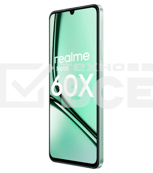 Смартфон Realme Note 60х, 3/64Gb, зеленый