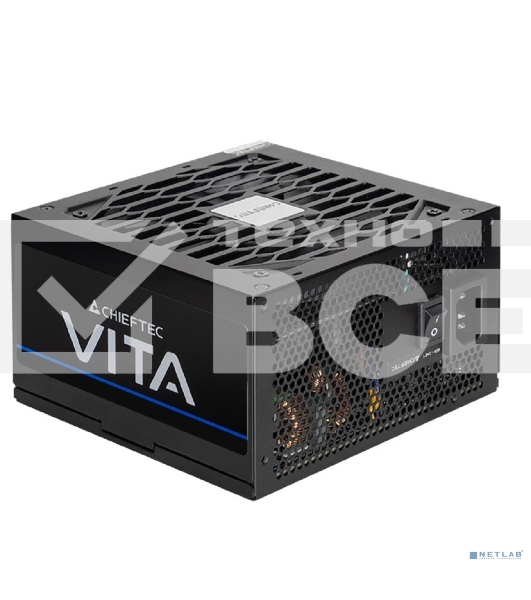 Блок питания, Chieftec, Vita BPX-850S, 850Вт, 80 PLUS Bronze, 120мм, черный