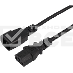 Шнур сетевой Rexant IEC 320 C13 – IEC 320 C14 3x1,0мм², длина 1,2м, фото2