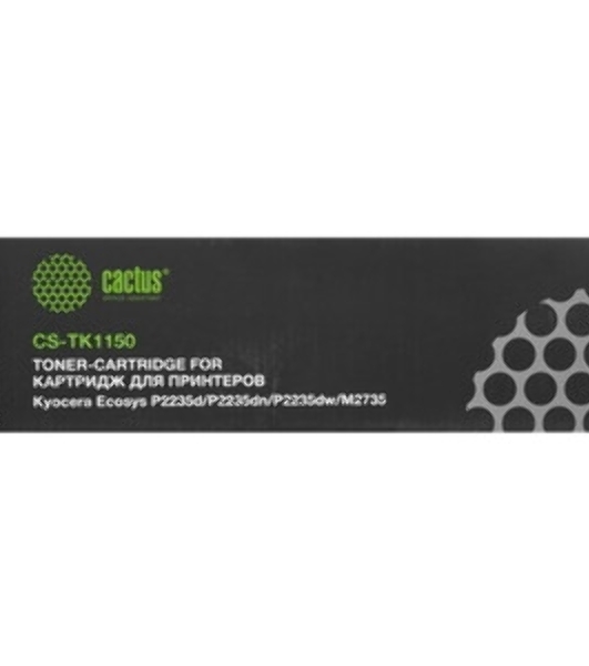 Картридж лазерный Cactus CS-TK1150 черный (3000 стр.) для Kyocera Ecosys P2235d/P2235dn/P2235dw/M2735dw