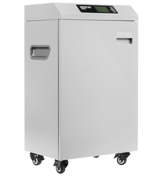 Шредер Office Kit S600 S600 1,9x15 (секр.P-5)/фрагменты/17лист./60лтр./Уничт:скрепки, скобы, пл.карты/CD