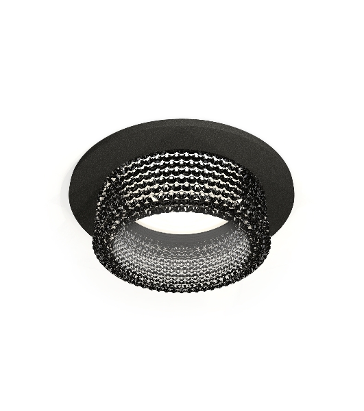 Комплект встраиваемого светильника Ambrella light XC6513041 SBK/BK черный песок/тонированный MR16 GU5.3 (C6513, N6151)