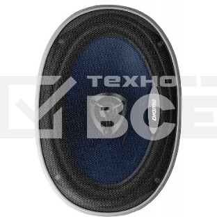 Колонки автомобильные Digma DCA-B693 300Вт 90дБ 4Ом 15x23см (6x9дюйм) (ком.:2кол.) коаксиальные трехполосные