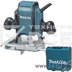 Фрезер Makita RP0900K 900Вт,27000об\м,ход-35мм,цанга-6\8мм,2.7кг,чем, фото2
