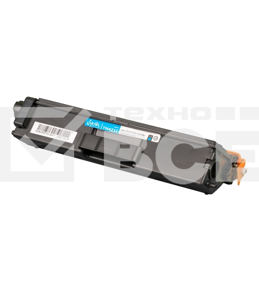 Картридж Sakura TN421C для Brother HL-8260DCW, DCP-8410, MFC-8690, синий, 1 800к.