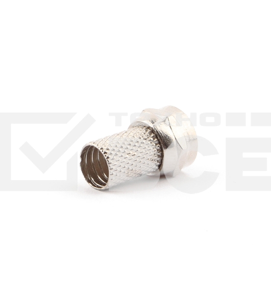 Коннектор Cablexpert F SPL6-01, 18mm, для кабеля RG6, 5шт
