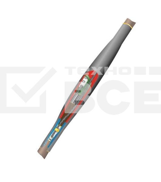 Муфта кабельная соединительная 1кВ СТп(тк) 4х(150-240мм) с болтовыми соединителями Нева-Транс Комплект 22010012