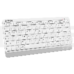 Клавиатура A4Tech Fstyler FBK11 беспроводная USB, Bluetooth/Радиоканал, белый/серый, фото2