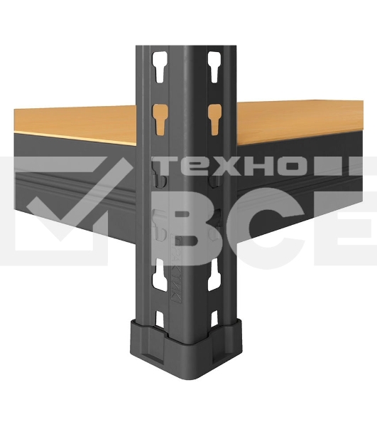 Стеллаж Практик SBL 180KD пол.:5 разборная 1803x1200x450мм антрацит (S24499375509)