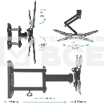 Кронштейн для LED/LCD телевизоров Kromax OPTIMA-414 черный, фото7