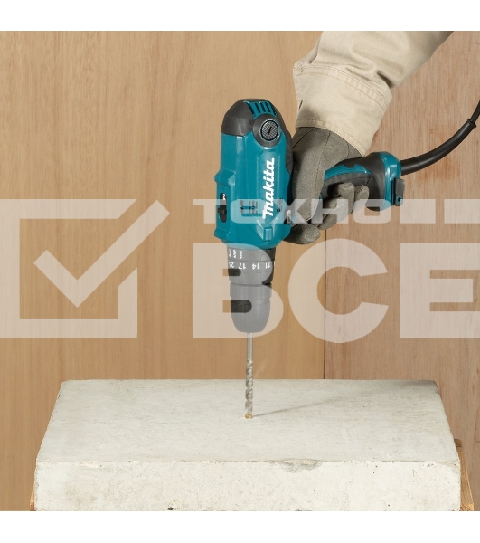 Дрель Makita HP0300, 320Вт, сетевая, ударная